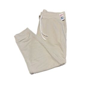 Vineyard Vines Slub Knit Jogger Pants – Stone, Size XL (NWT)